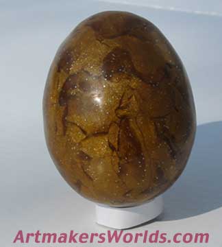 Polymer clay egg