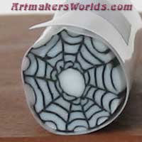 Spider web cane