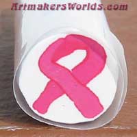 Breast Cancer Ribbon plain
