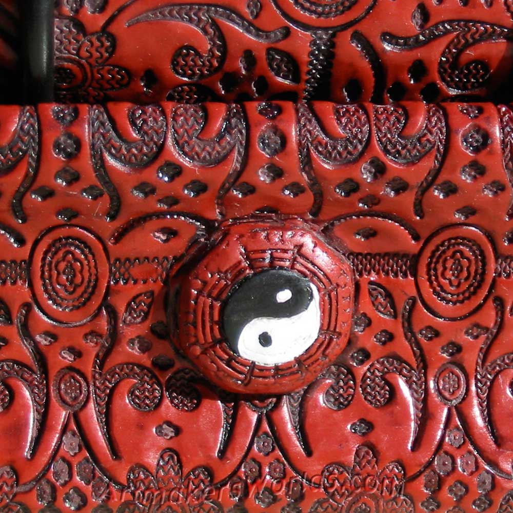 Polymer clay Cinnabar dry cell kaleidoscope