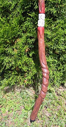 Lucky 7 dice walking stick