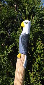 native American Eagle stick