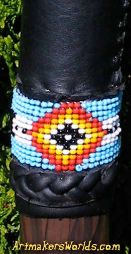 Eagle head Native America walking stic