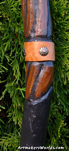 Horse Head very tall walking staff