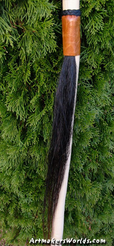 Horse Head very tall walking staff