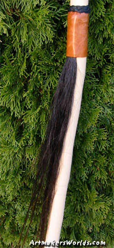 Horse Head very tall walking staff